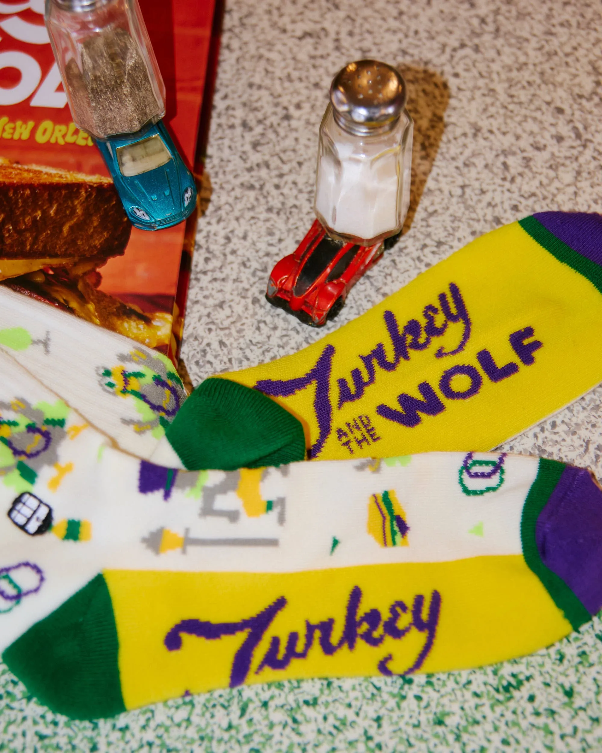 Turkey and the Wolf Socks