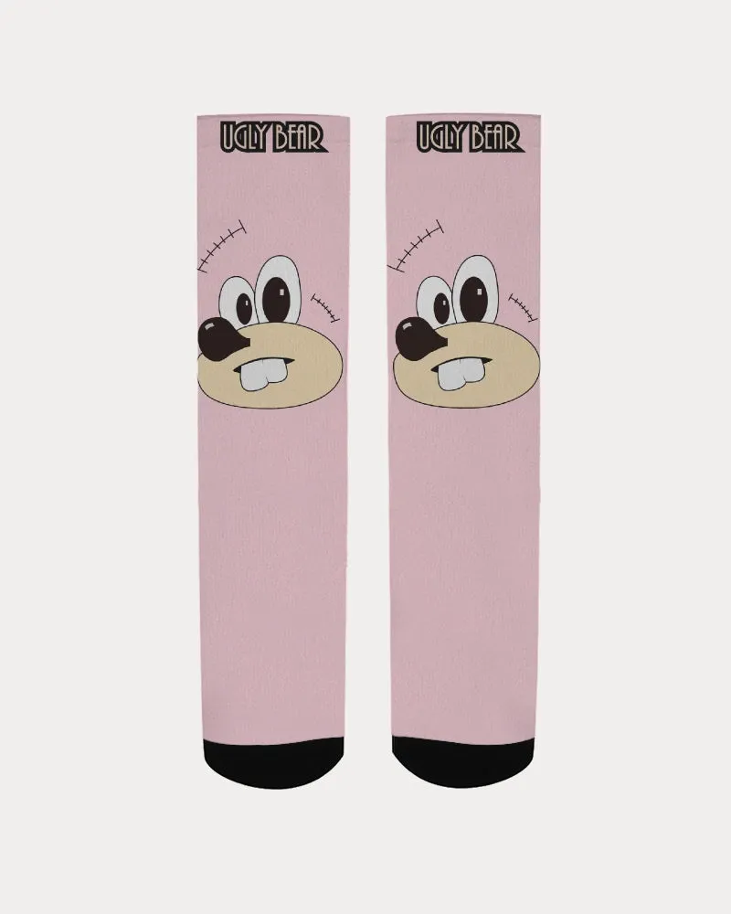 UglyBear Pink Men's Socks