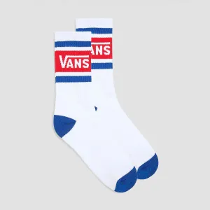 Vans Drop V Logo Crew Socks True Blue - Kids