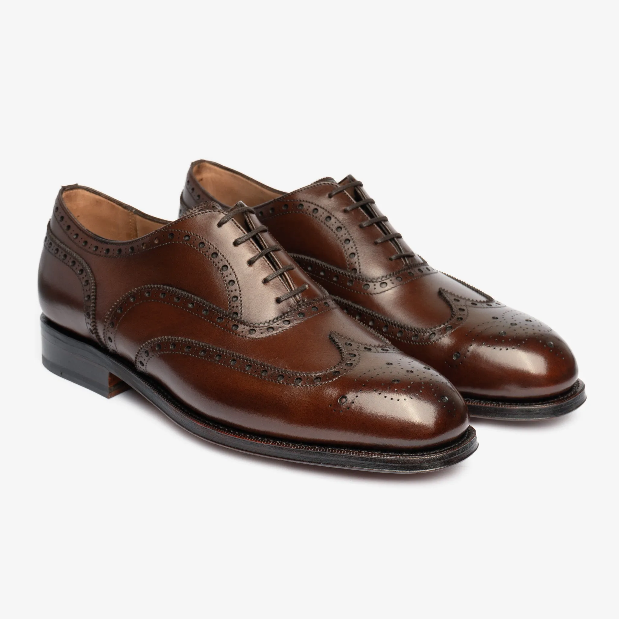Wingtip Oxford - Brown - Char Last