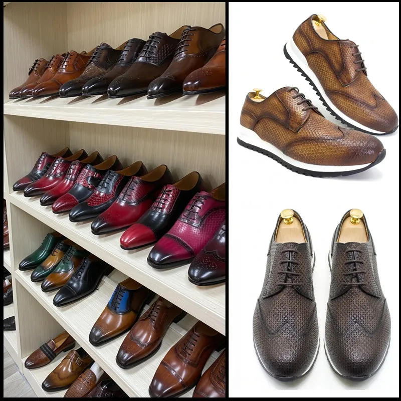 Wingtip Sneakers