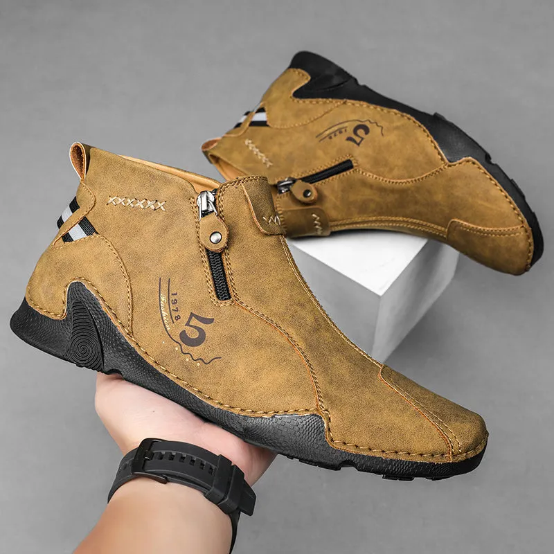 Winter Chelsea Men's Suede Boots