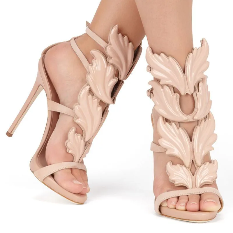women shoes high heels sandal patent leather gladiator women pumps sexy ladies stiletto party wedding shoes woman