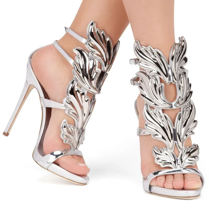 women shoes high heels sandal patent leather gladiator women pumps sexy ladies stiletto party wedding shoes woman