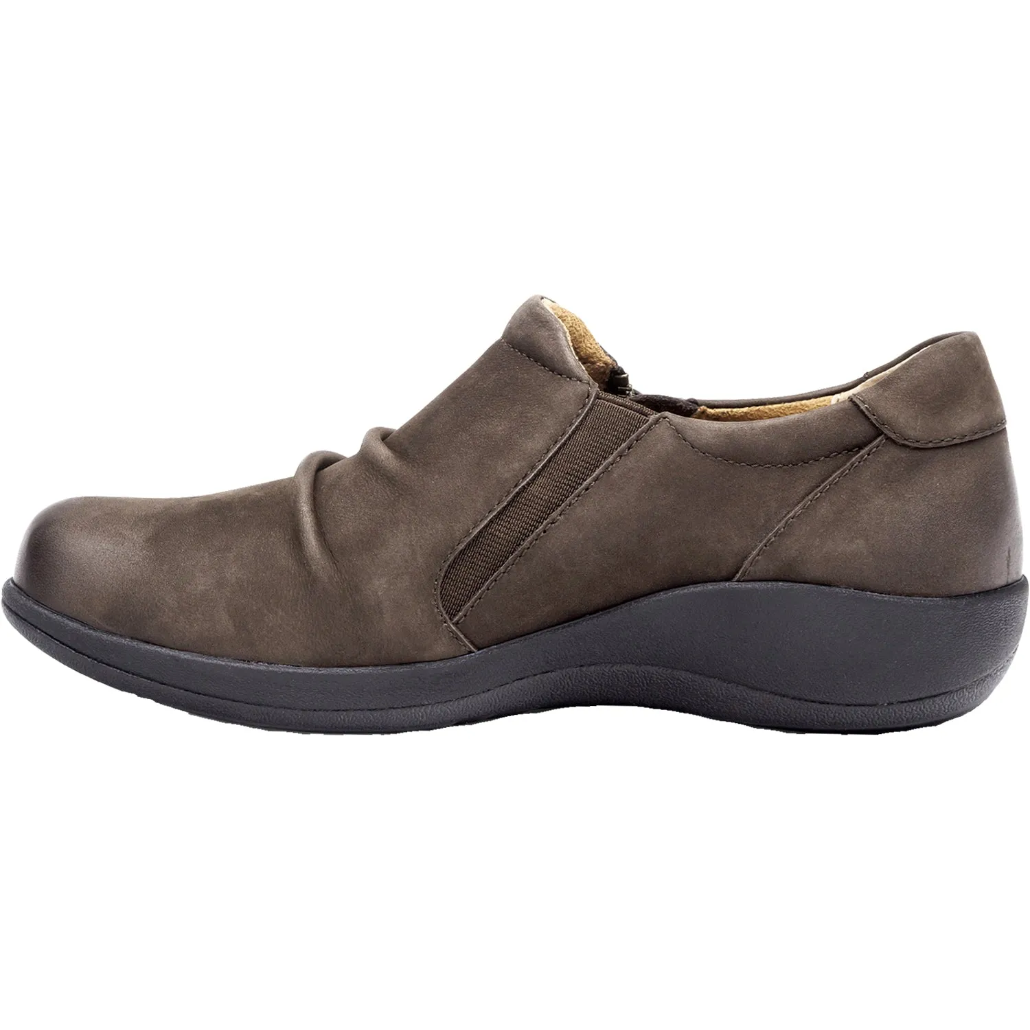 Women's Aetrex Katie Dark Earth Leather