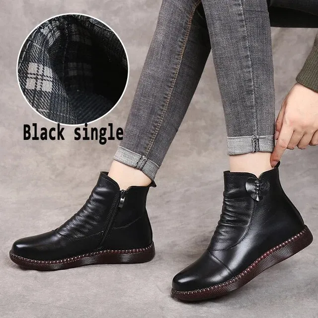 Women's Black Ankle Boots