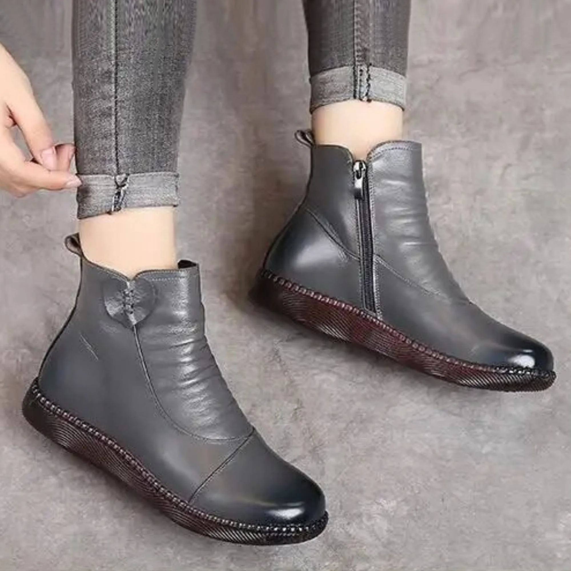 Women's Black Ankle Boots