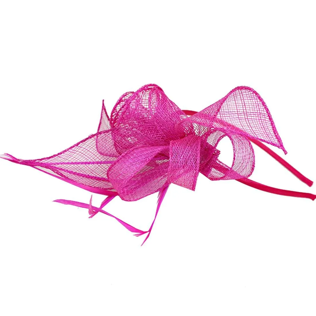 Womens Ladies Fascinator Hat with Headband Tea Party Derby Wedding Accessory