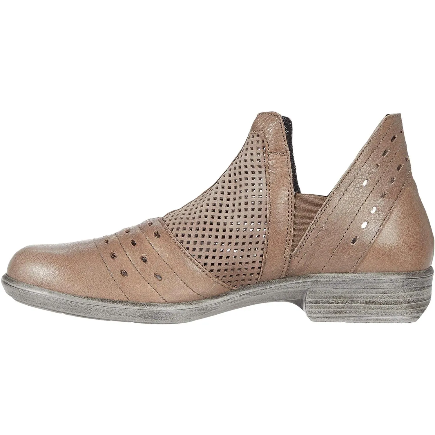Women's Naot Rivotra Stone Leather/Nubuck