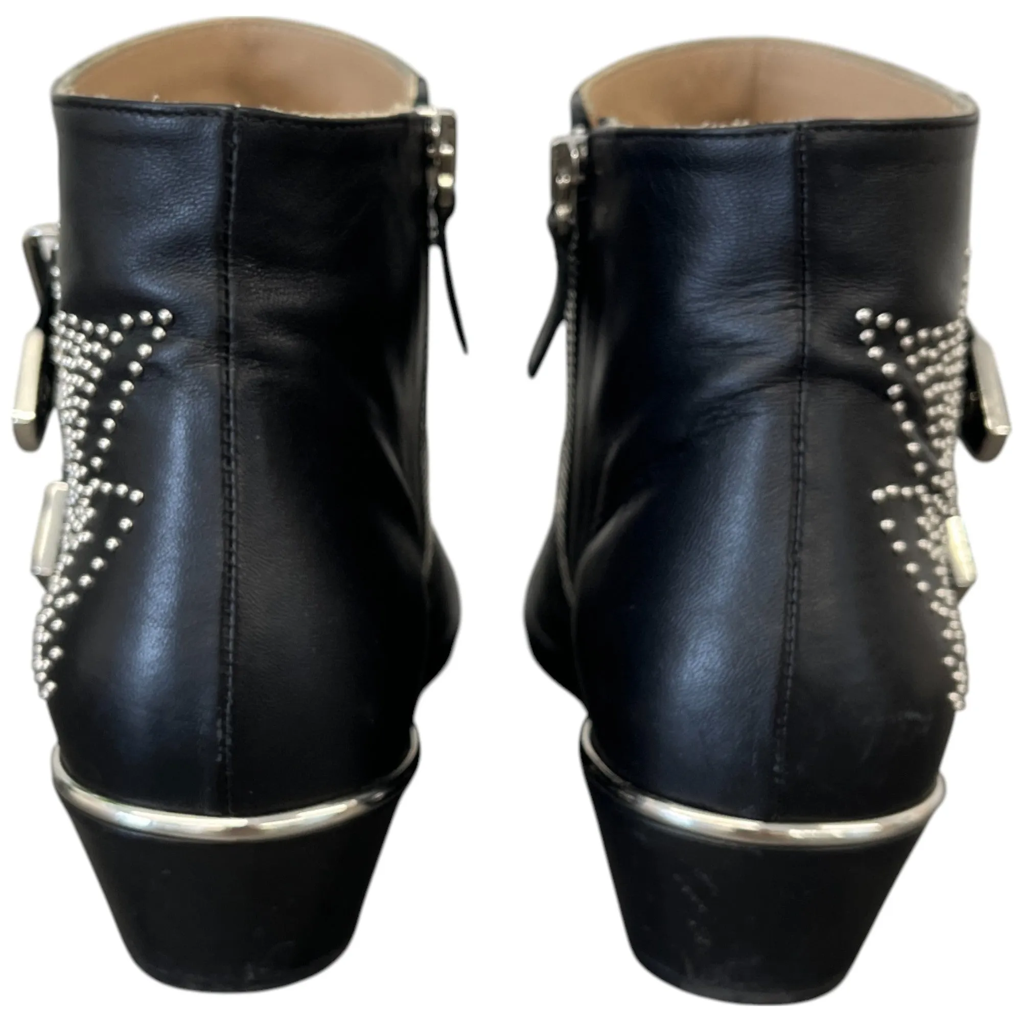 Women's Susanna 40 Studded Leather Ankle Boots Black Size EU 36.5 / UK 3.5