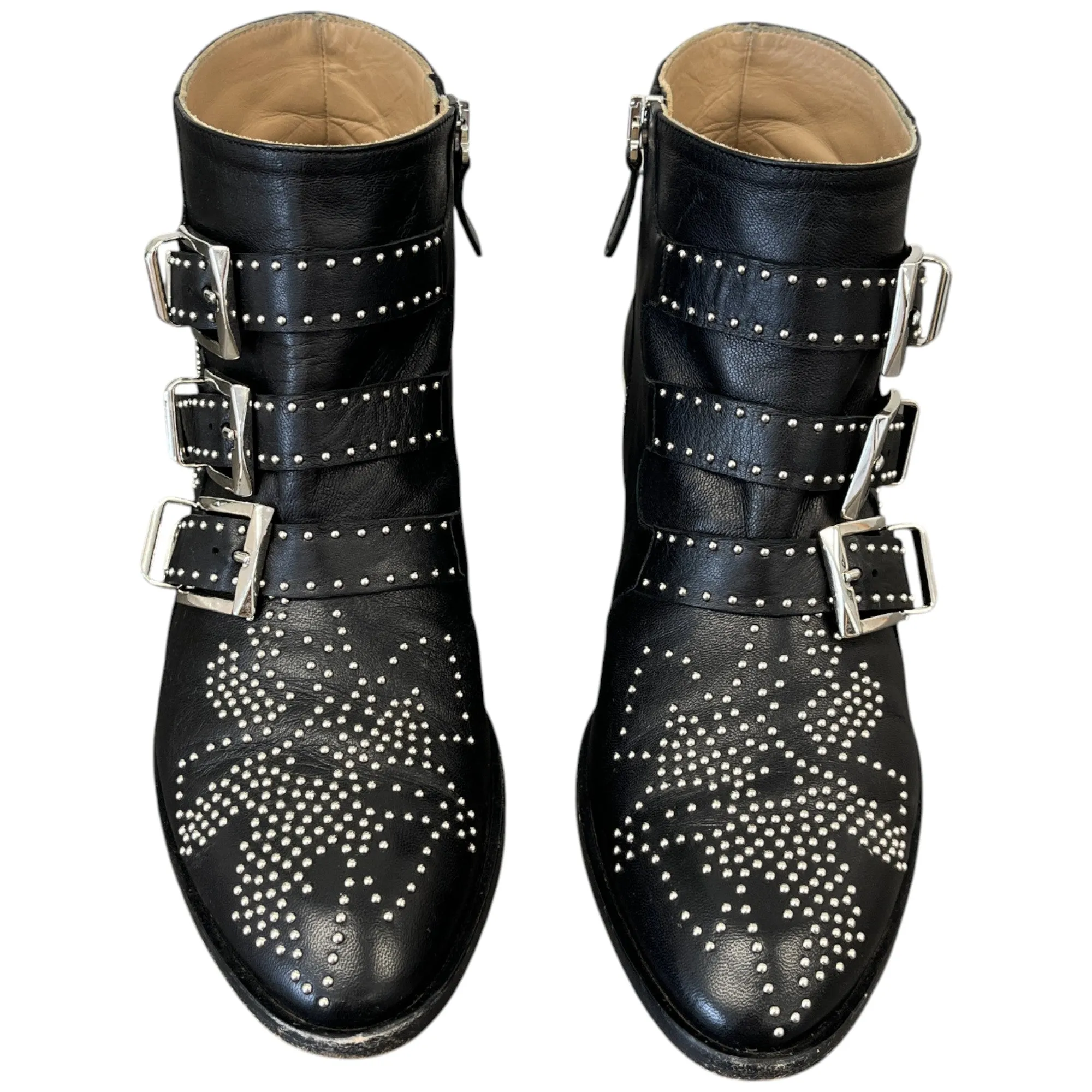 Women's Susanna 40 Studded Leather Ankle Boots Black Size EU 36.5 / UK 3.5