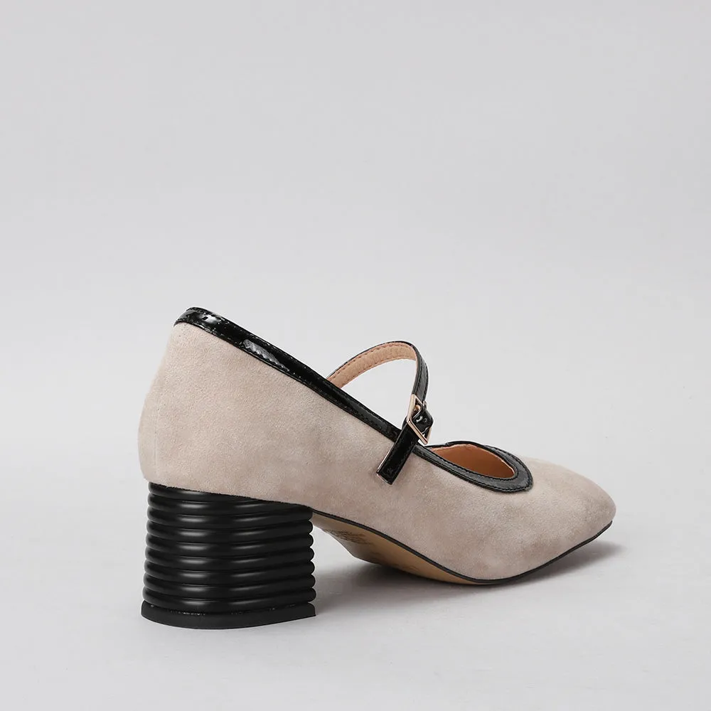 Zafira - Taupe Suede