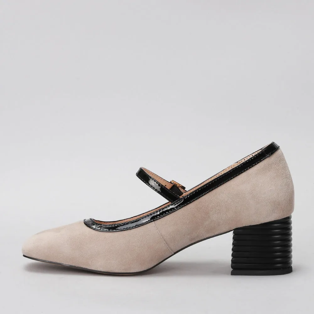 Zafira - Taupe Suede